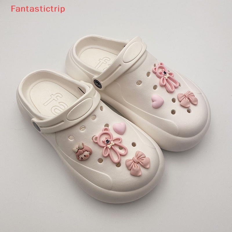 [Fantastictrip] Phụ Kiện Lỗ Giày Có Thể Tháo Rời Hình Thiên Thần Tối Diy Mới