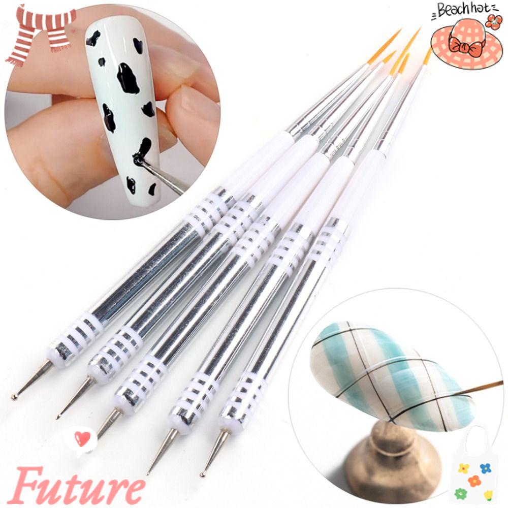 Cọ Vẽ Trang Trí Móng Tay Nghệ Thuật Mới|Bút Gel UV Nối Dài Lông Mi Chuyên Dụng