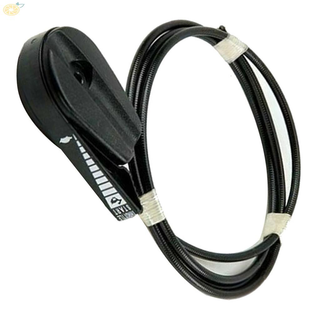 【VARSTR】1X Heavy Duty Lawn Mower Throttle Control Steel Outer Cable With Plastic Coating