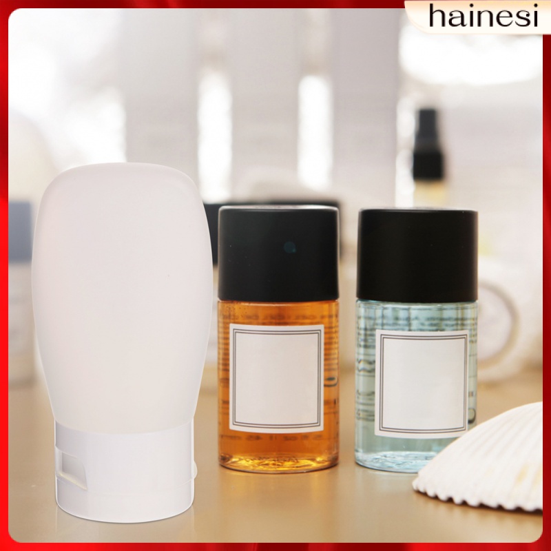 Set 4 Chai Rỗng Dạng Bóp Đựng Dung Dịch Mỹ Phẩm Có Nắp Đậy Tiện Dụng