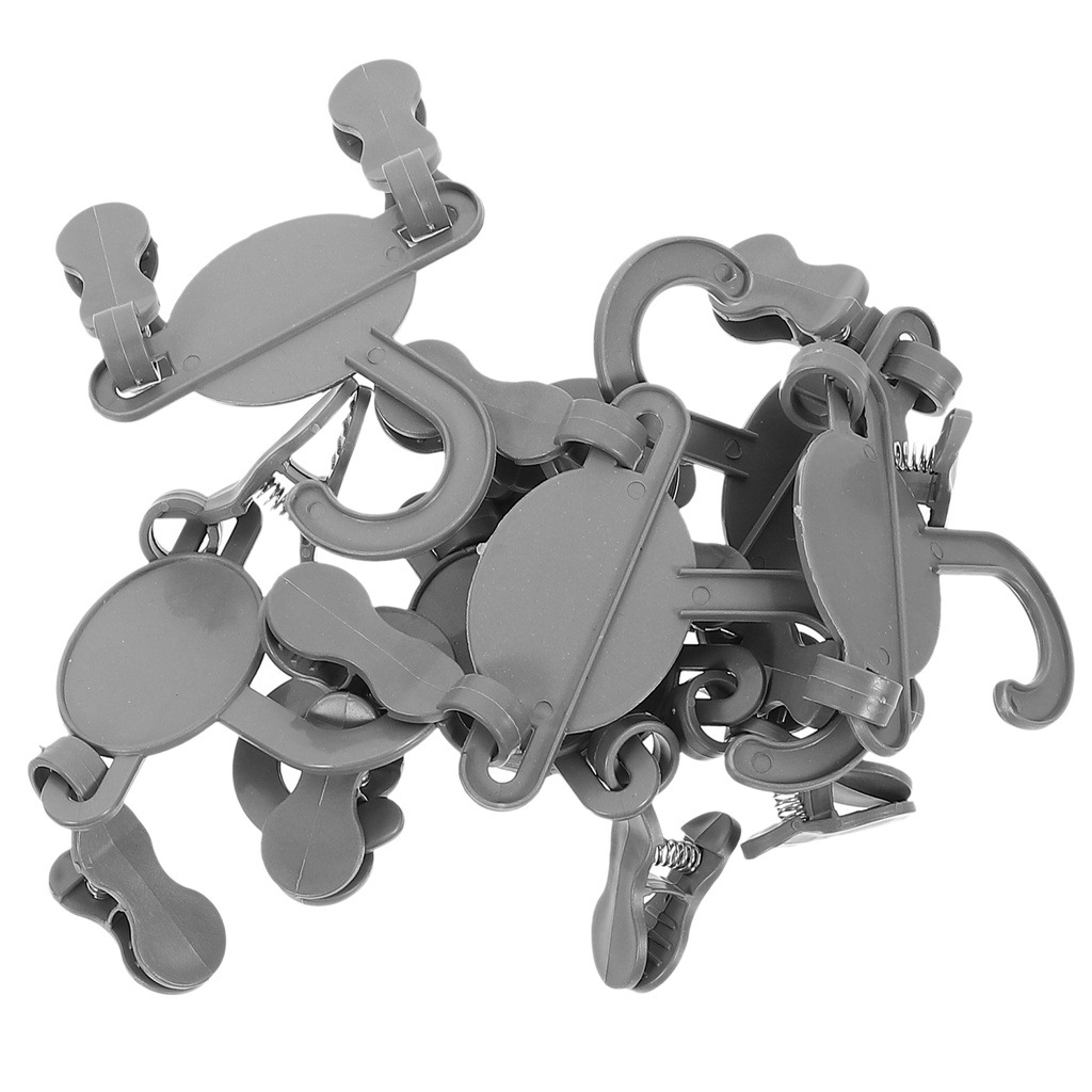 Set 10 Kẹp Nhựa Phơi Giày / Đồ Tráng Miệng Dành Cho Các Bé