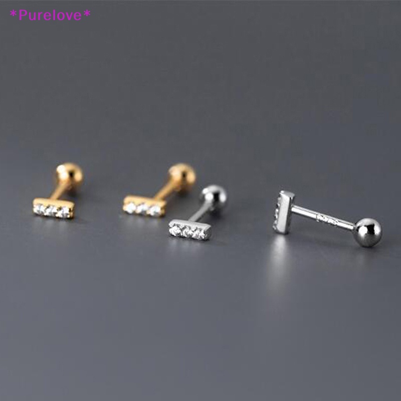 1 Đôi Khuyên Tai Dạng Xoắn Ốc Đơn Giản Dành Cho Nữ Mới