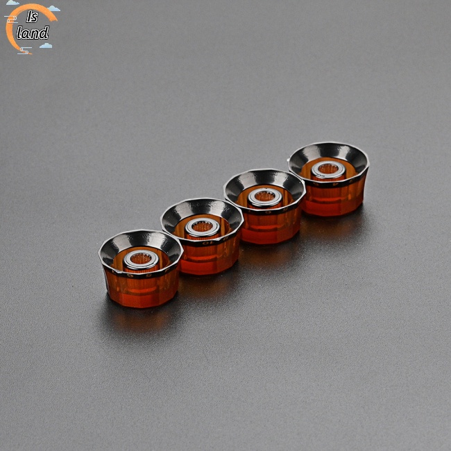 Bộ 4 Nút Vặn 12 Góc Màu Đen Thay Thế Chuyên Dụng Cho Đàn Guitar