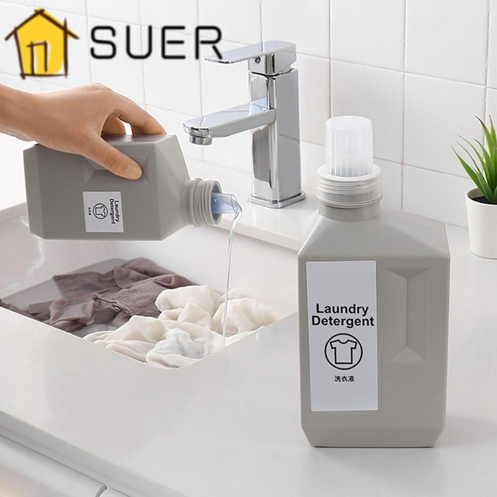 Chai Đựng Chất Tẩy Rửa Làm Mềm Có Thể Nạp Lại Cho Phòng Tắm