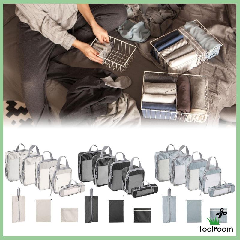 Set 8 Khối Lập Phương Thoáng Khí Cho Ba Lô Đi Làm / Kỳ Nghỉ