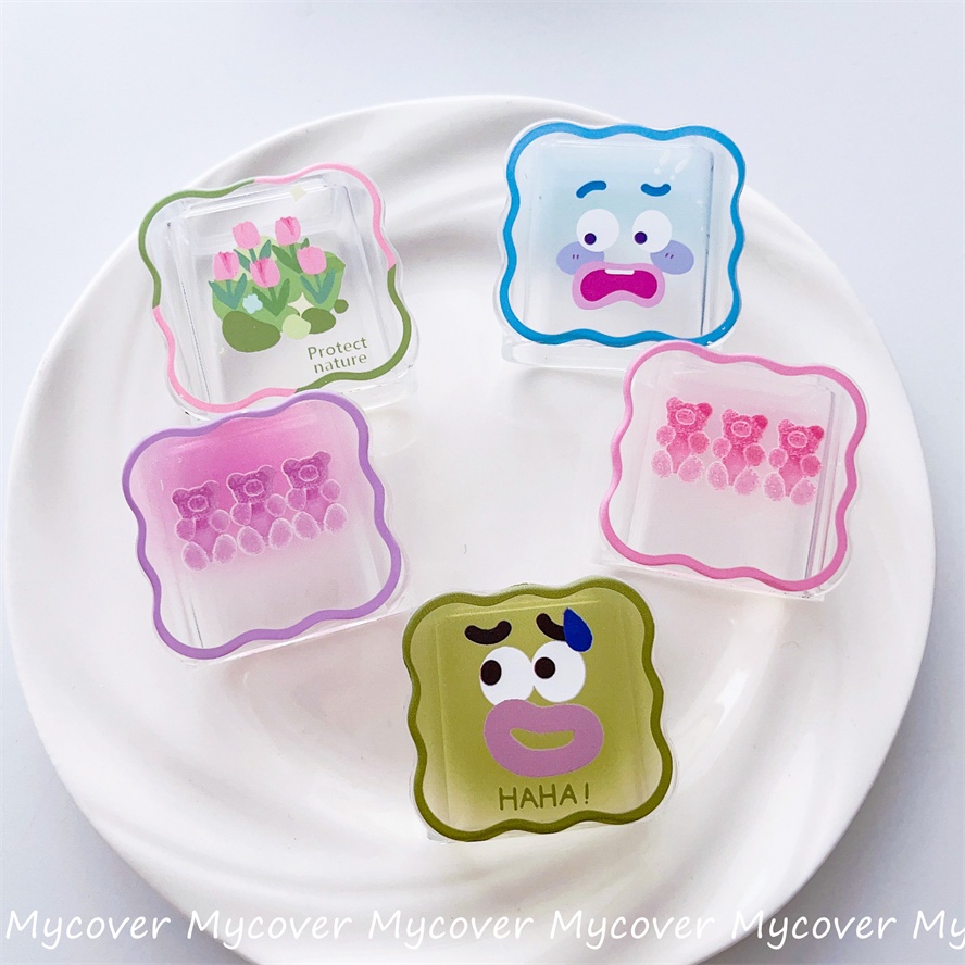 Ốp Điện Thoại Silicon TPU Mềm Trong Suốt Chống Sốc Họa Tiết Hoạt Hình Cho iPhone 18W / 20W