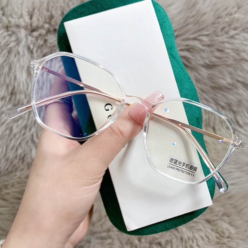 Mắt Kính TR90 Chống Bức Xạ Phong Cách Hàn Quốc Cho Nam Và Nữ