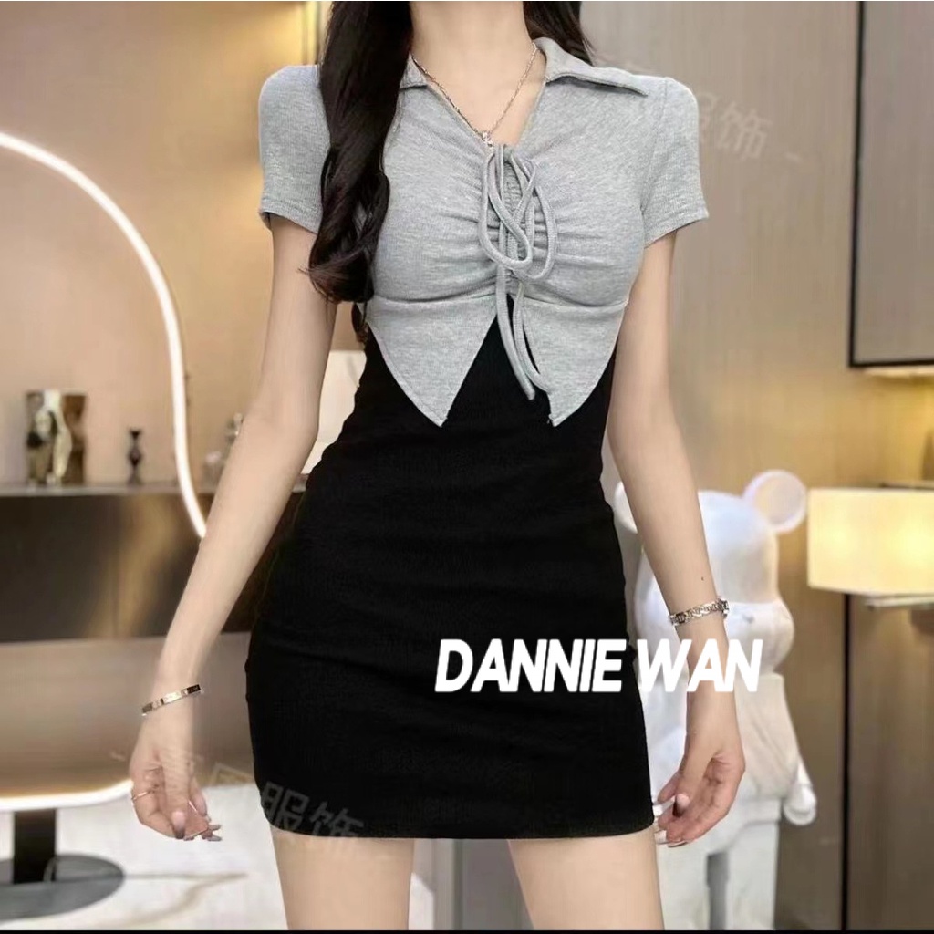 DannieWan váy nữ đầm nữ váy thiết kế A29J1CY