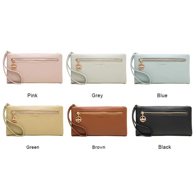 Ví Nữ Dài Da PU Thời Trang Mới