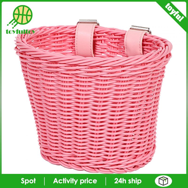 Giỏ Đựng Đồ Gắn Tay Lái Xe Đạp Dễ Lắp Đặt Cho Bé