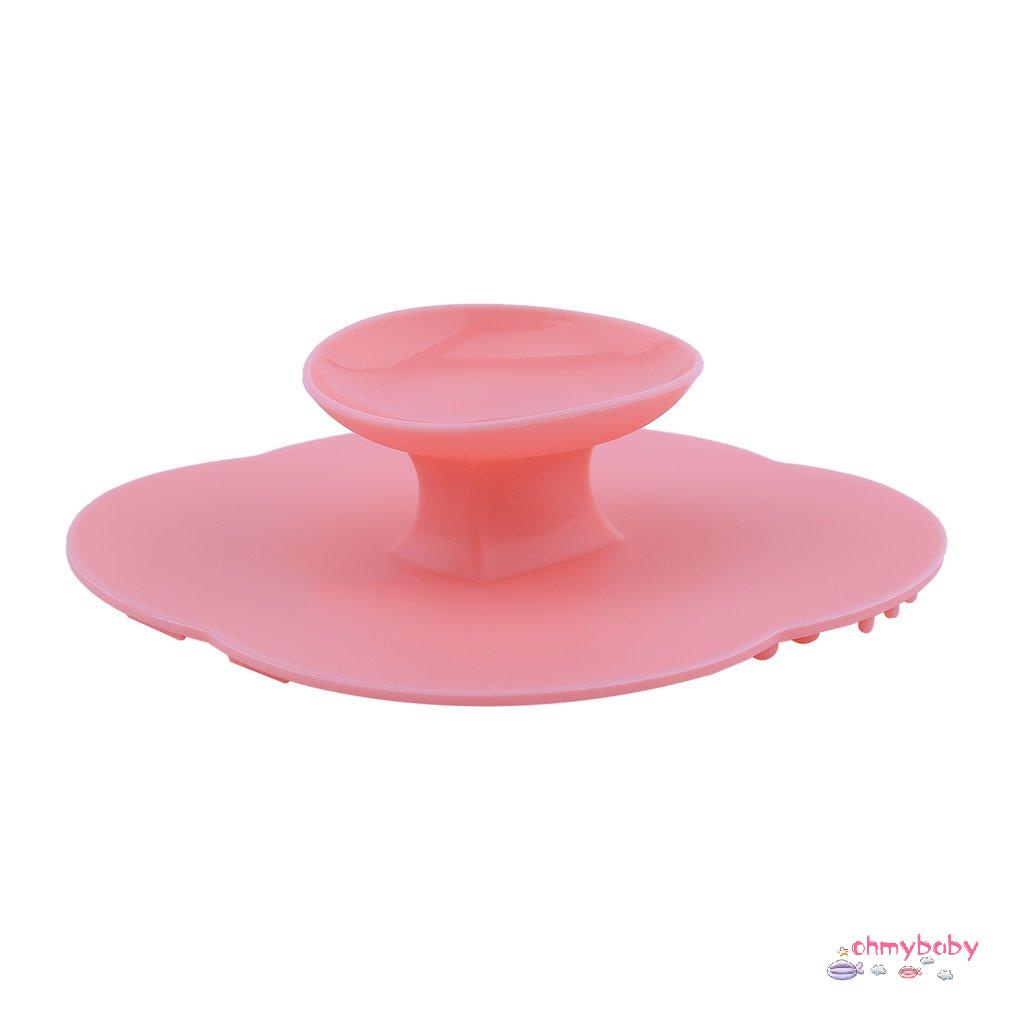 [OMB] Chuyển Động Tròn Cọ Trang Điểm Silicone Bụi Giặt Chà Ban Vệ Sinh Thảm Lót 9Cm X Dùng Cho Gia Đình Và Du Lịch [Z/1]