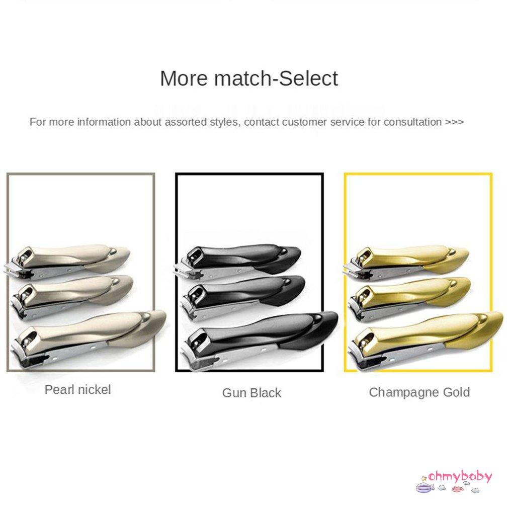 [Ready] Kéo Cắt Móng Tay Bằng Thép Không Gỉ Chống Bắn Dụng Cụ Làm Bionics Design Tông Đơ Chân [Z/3]