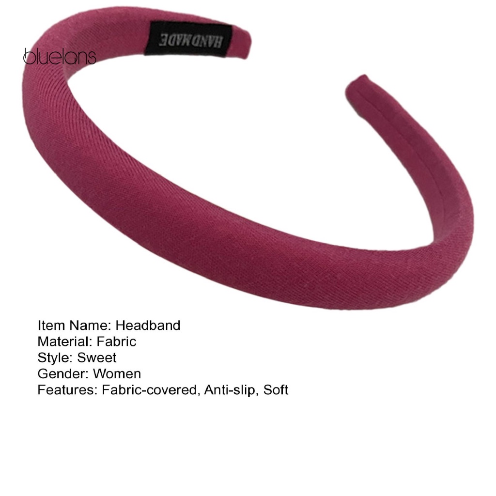 Băng Đô Cài Tóc Massage Vải Chống Trượt Chống Rơi Cho Nữ