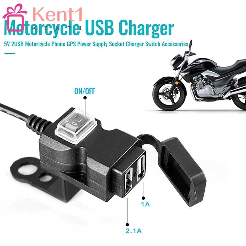 Tẩu Sạc USB Kép Gắn Tay Lái Xe Đạp Chống Nước Hiệu Kat1