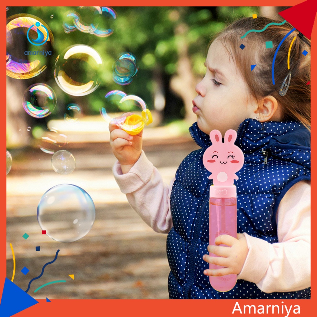 Đồ Chơi Que Thổi Bong Bóng Hình Thỏ Dễ Thương