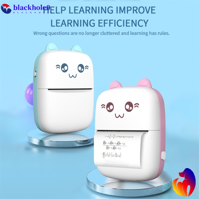 Máy In Nhiệt Mini Không Dây Bluetooth 200dpi (Phiên Bản Tiếng Anh)