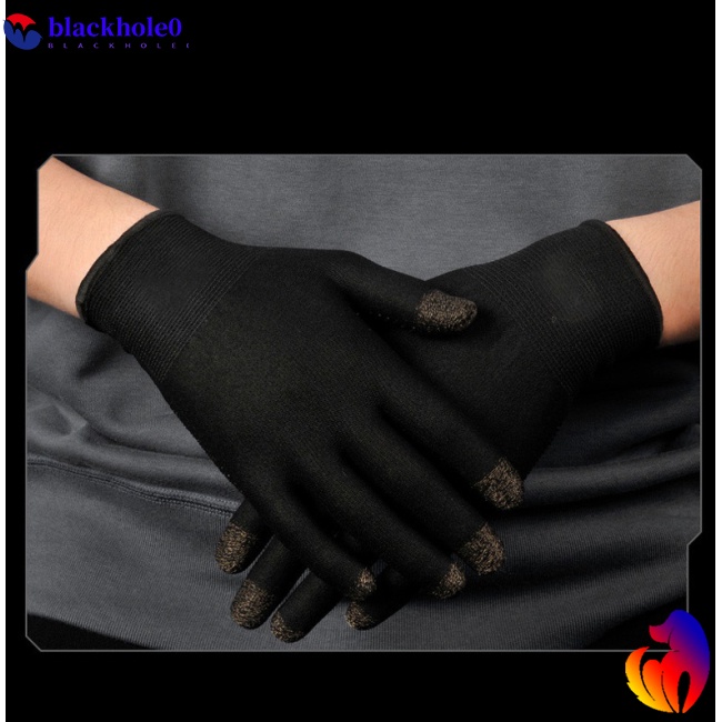 1 Đôi Găng Tay Nén Giữ Ấm Thoải Mái Có Thể Chạm Màn Hình Cảm Ứng Dành Cho Nam Nữ