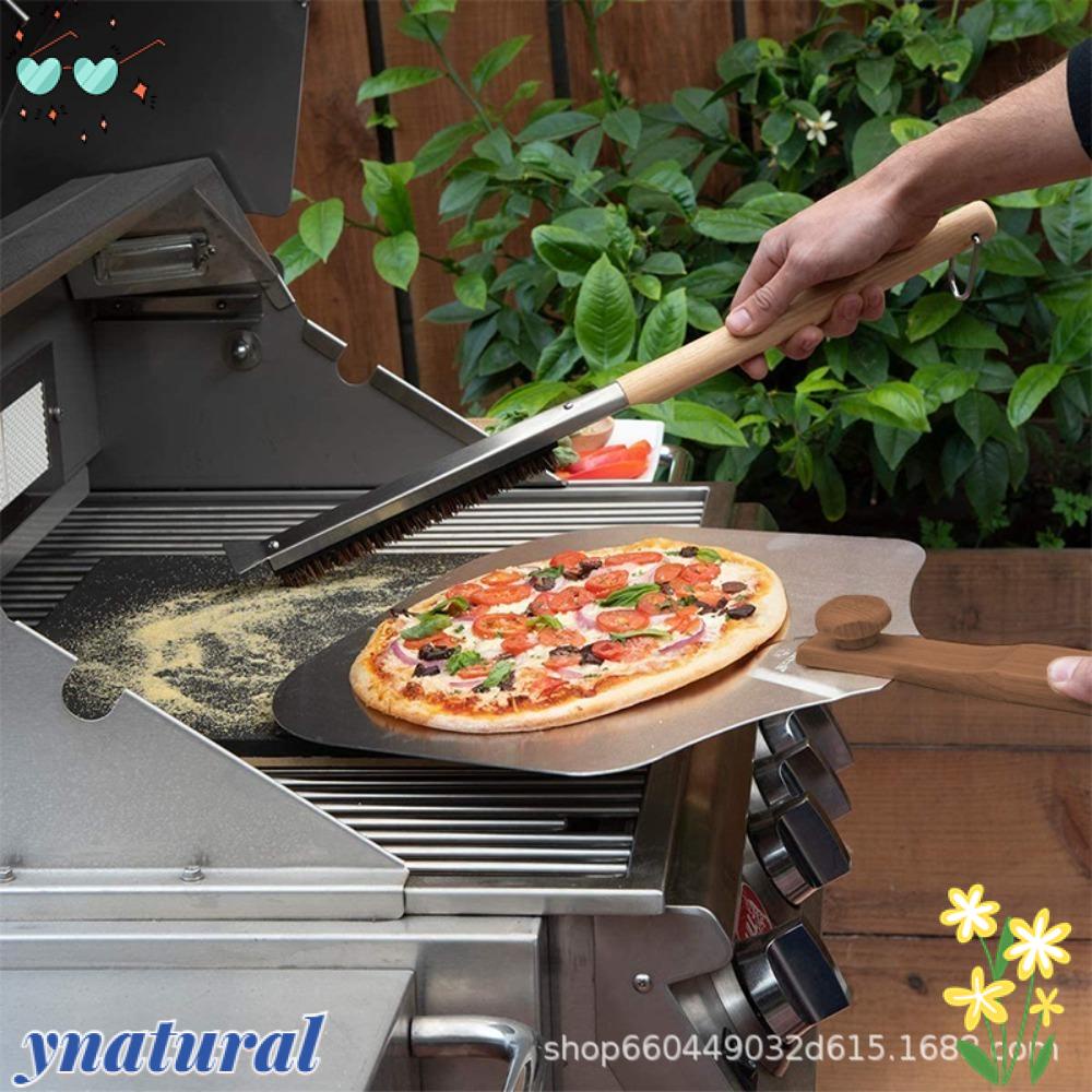 Bàn Chải Vệ Sinh Lò Nướng Bánh Pizza Với Tay Cầm Dài Tiện Dụng