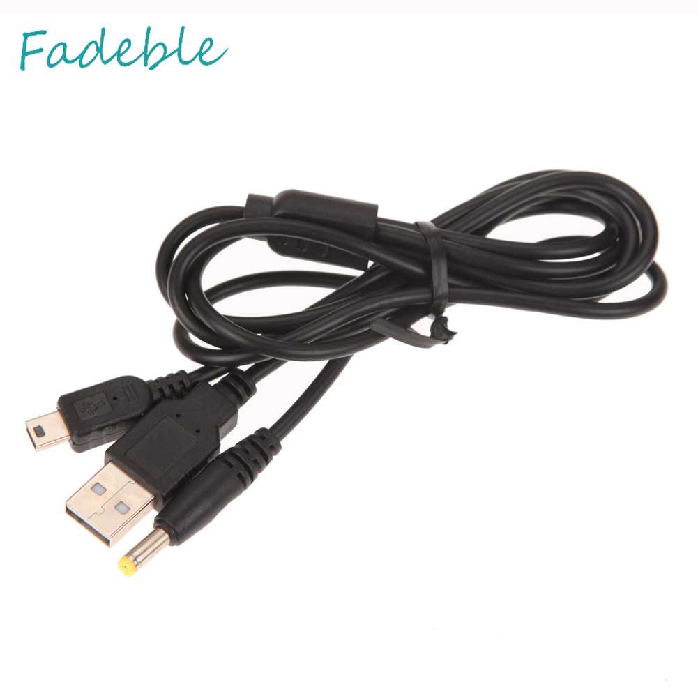 Dây Cáp Sạc Đồng Bộ Dữ Liệu USB 2 Trong 1 1.2m Cho Sony PSP 2000 3000