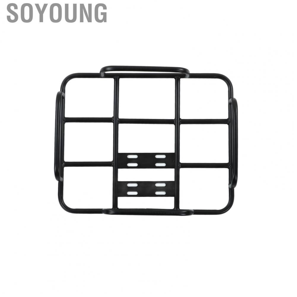 Soyoung Delivery Box Rack Rear Grille 80kg Loading Seamless Steel Tube Universal for Motorcycle Electric Bicycle