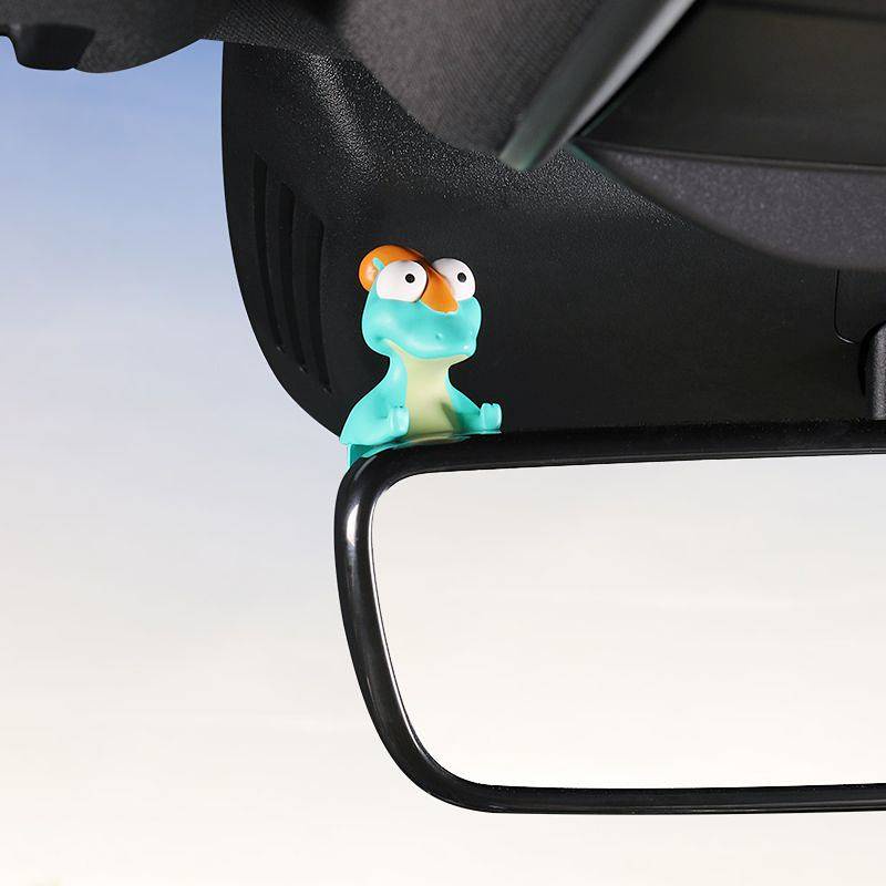 Dinosaur Doll Car Hanging Panel Decoration Vehicle Center Console Screen Lying Tesla Decoration Bmw Benz Audi 0icC