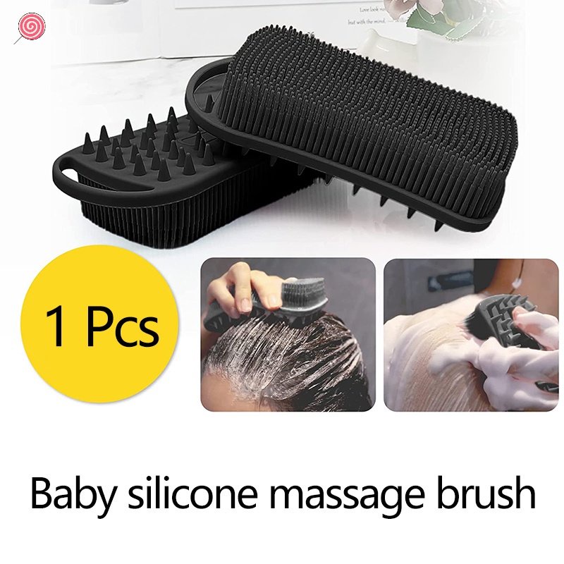 Bàn Chải Silicone Hình Vuông Massage Cho Bé HSU