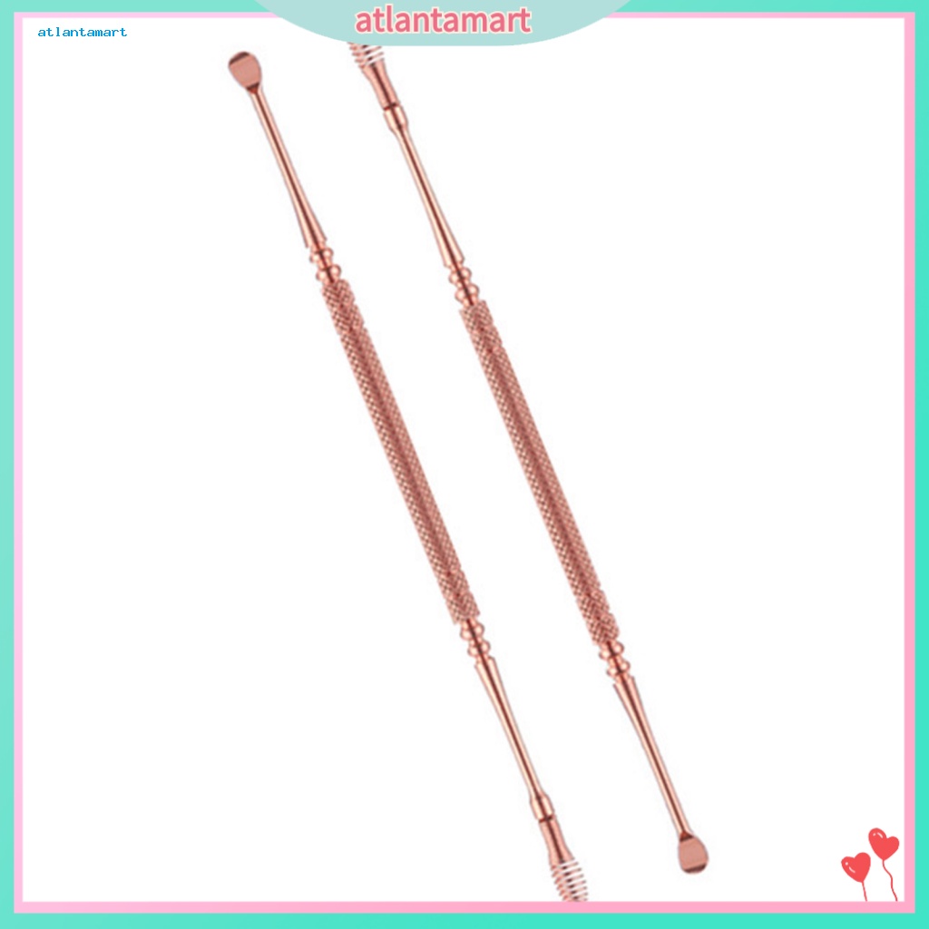 Túi Đựng Đồ Dùng Cao Cấp Tiện Dụng| Bộ 2 Dụng Cụ Lấy Ráy Tai Dạng Xoắn Ốc Bằng Thép Không Gỉ