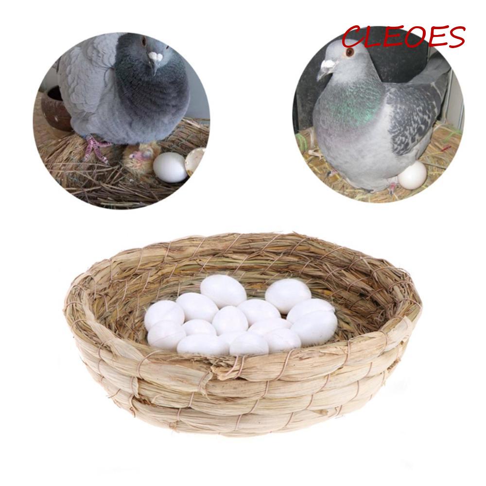 Tổ Đan Rơm Tự Nhiên Giữ Ấm Cho Chim Vẹt / Chuột Hamster