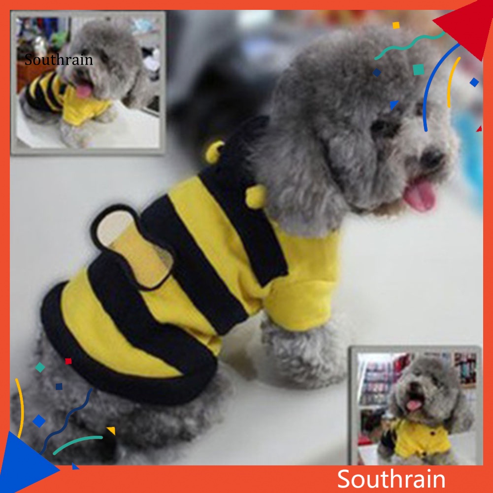 Bộ Đồ Hóa Trang Chú Ong Đáng Yêu Cho Thú Cưng