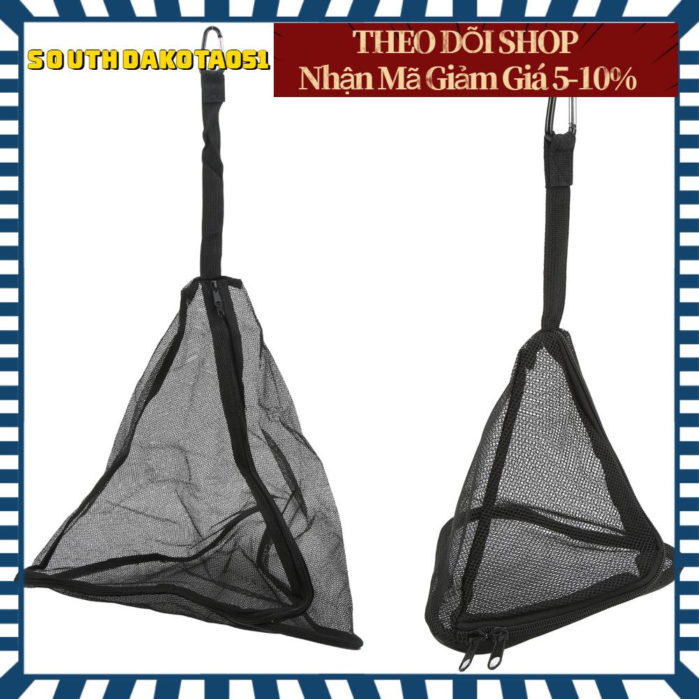 Southdakota051 Cắm Trại Khô Lưới Treo Ngoài Trời Hình Tam Giác Tổ Chức Cho Bộ Đồ Ăn Thực Phẩm Rau Củ
