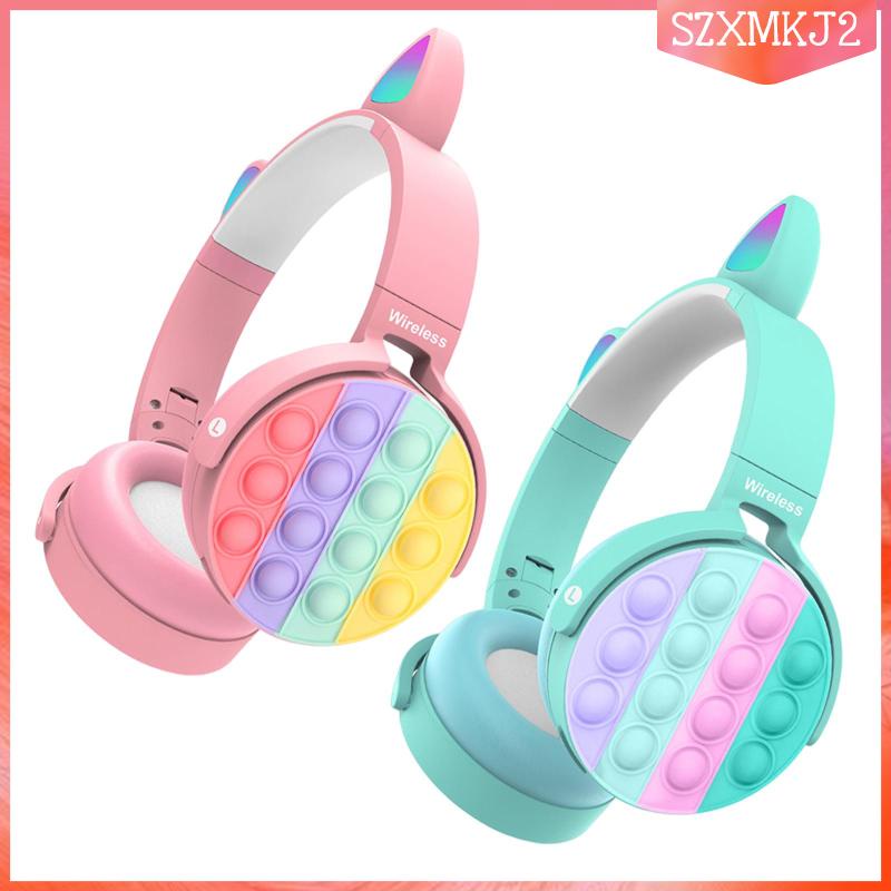 Tai Nghe Chụp Tai Thiết Kế Thoải Mái Dễ Thương Cho PC Zxmkj2