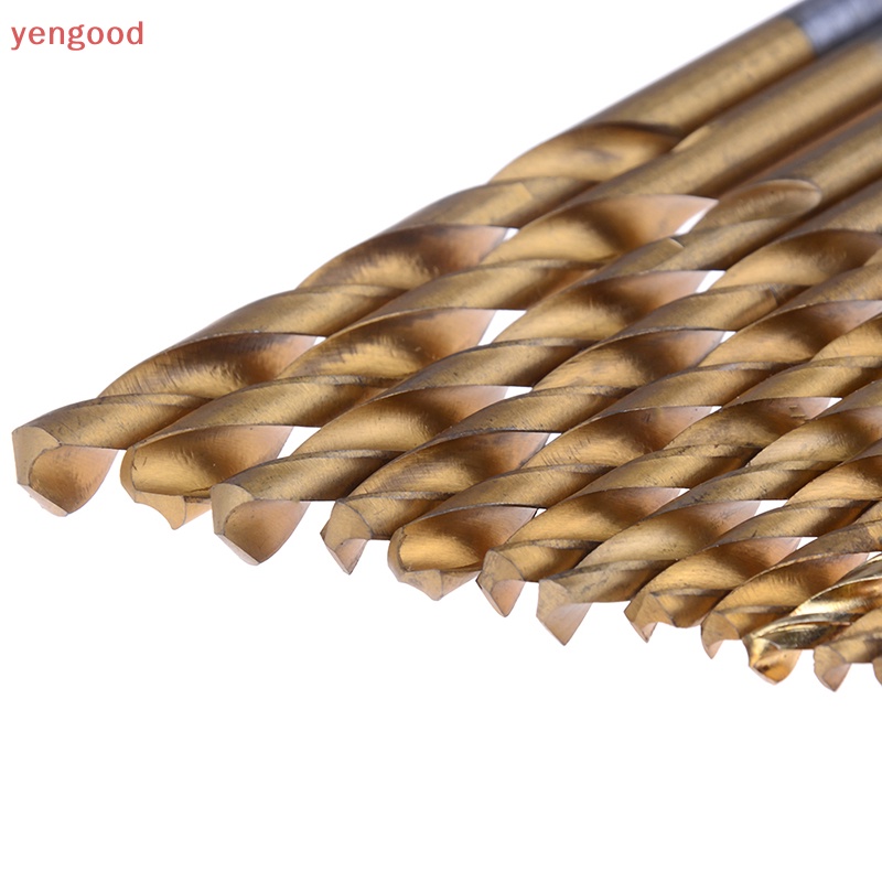 Bộ 19 Mũi Khoan Xoắn Titan 1-10mm Chuyên Dụng