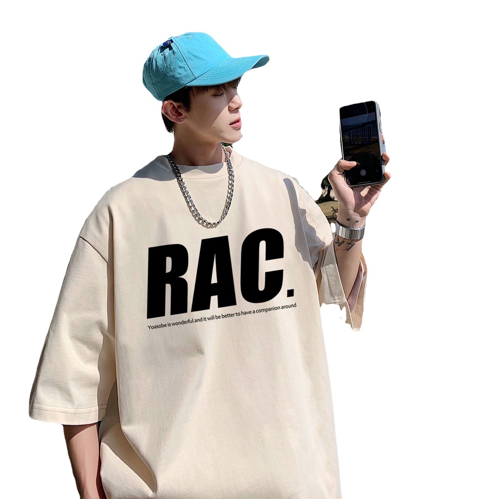 Áo Thun Tay Ngắn Dáng Rộng In Chữ Thời Trang Mùa Hè Cho Cặp Đôi