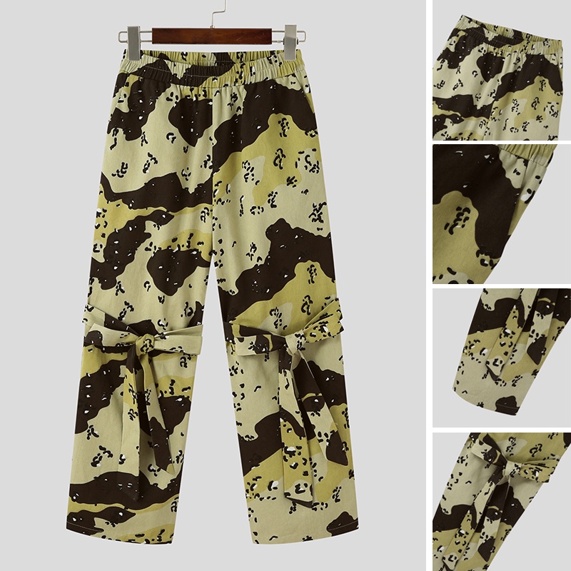 Incerun Ren Camo Quần Âu