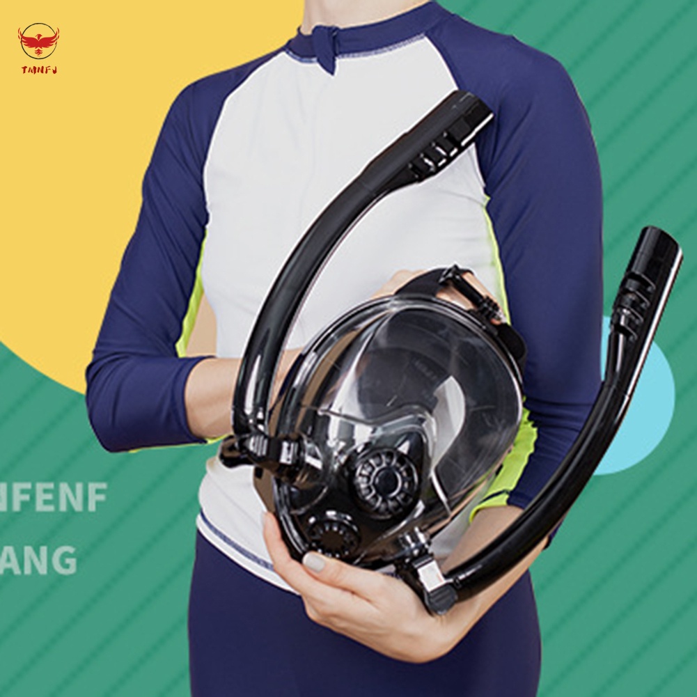 Mặt Nạ Lặn Bảo Vệ Toàn Diện Bằng Chất Liệu Silicone