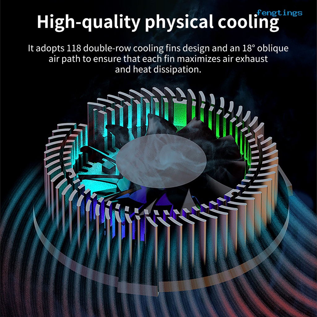 Quạt Tản Nhiệt Bán Dẫn Làm Mát Nhanh X12 Có Đèn RGB ic Cho Điện Thoại Thông Minh