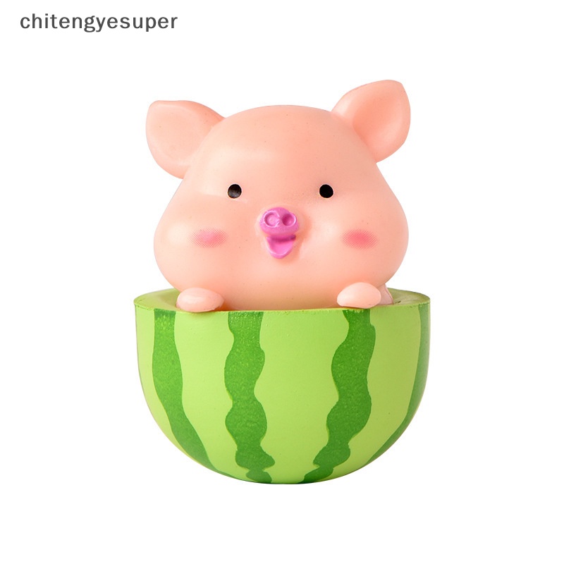 Mô Hình Chú Heo Mini Dễ Thương Dùng Trang Trí Vườn / Tiểu Cảnh DIY