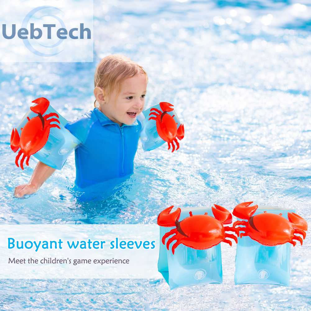 Phao Bơi Đeo Cánh Tay Bằng PVC Chống Mòn An Toàn Cho Trẻ Em