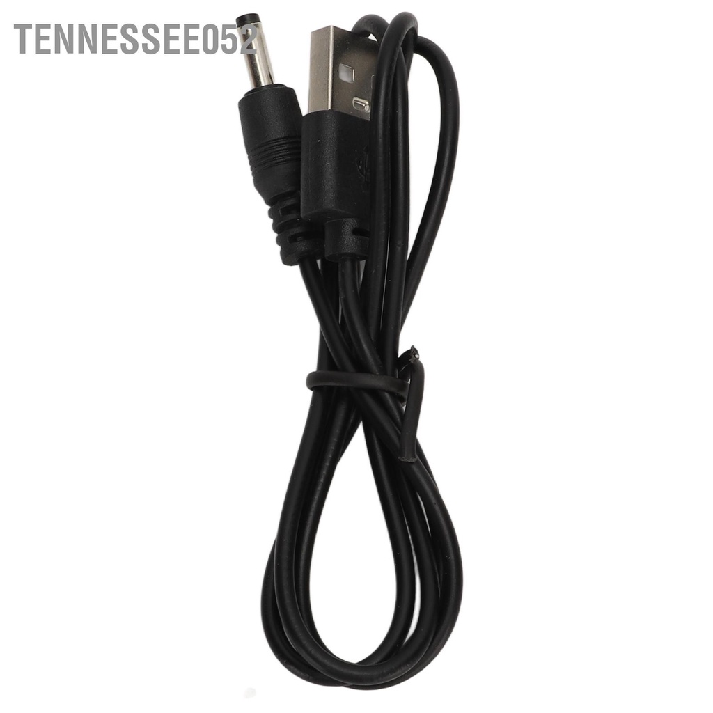 Tennessee052 Đồng Hồ Chiếu Màn Hình LED Báo Thức Mini Giọng Nói Thời Gian Kỹ Thuật Số Máy Với Cáp USB Đen