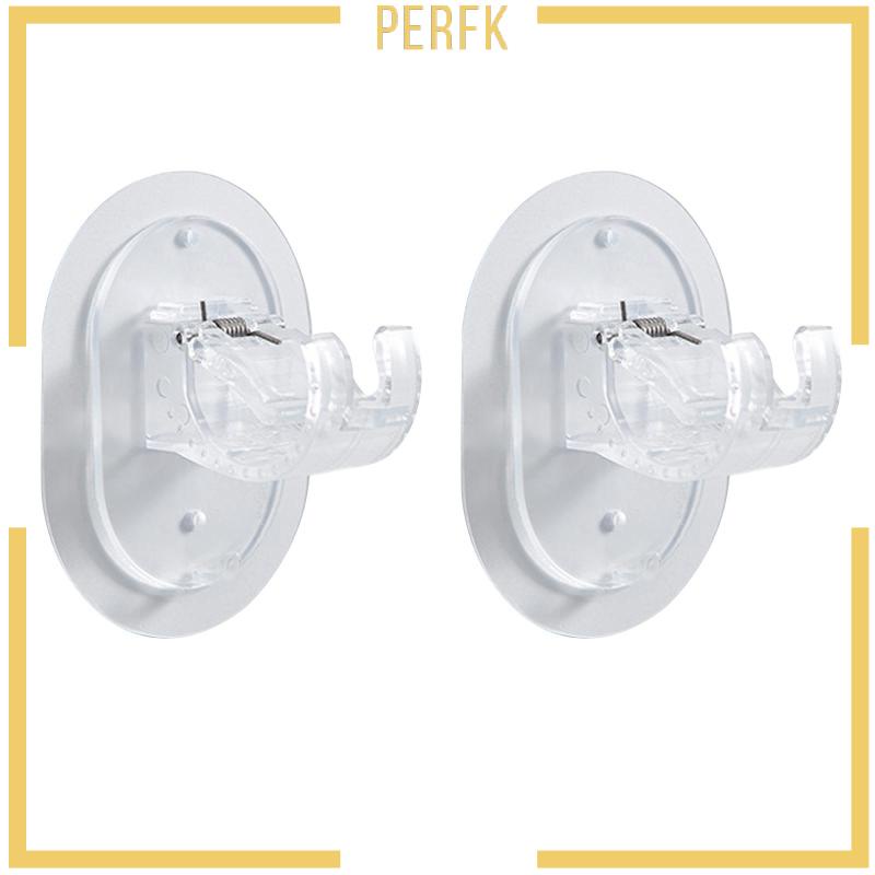 Bộ 2 Móc Treo Rèm Cửa Tiện Dụng Cho Phòng Tắm / Văn Phòng