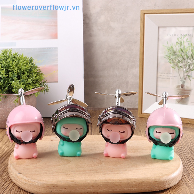 1 Phụ Kiện Trang Trí Nội Thất Xe Đạp / Xe Máy Hoạt Hình Dễ Thương