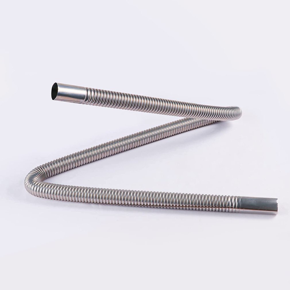 25Mm Locking Pipe Air Diesel Parking Heater Exhaust Pipes Connector With Clamp Diesels Heaters Accessory [Q/11]