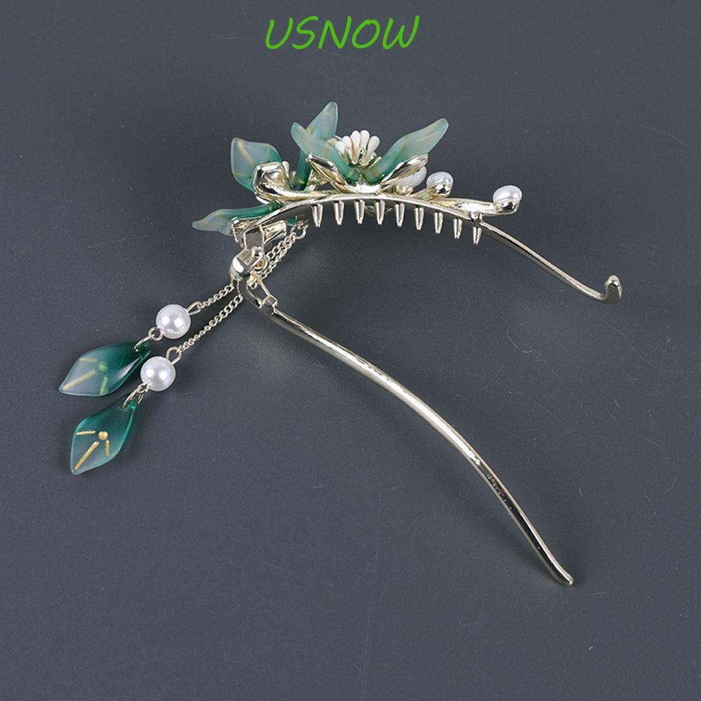 Kẹp Tóc Hình Hoa Dễ Thương Sáng Tạo Phong Cách Hán Phục Cho Nữ