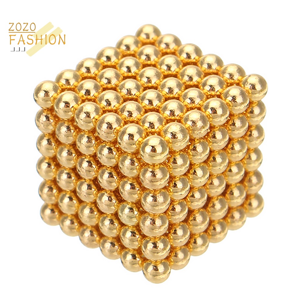 Bộ 216 Bóng Nam Châm Nhiều Màu Sắc 3mm Giải Tỏa Căng Thẳng