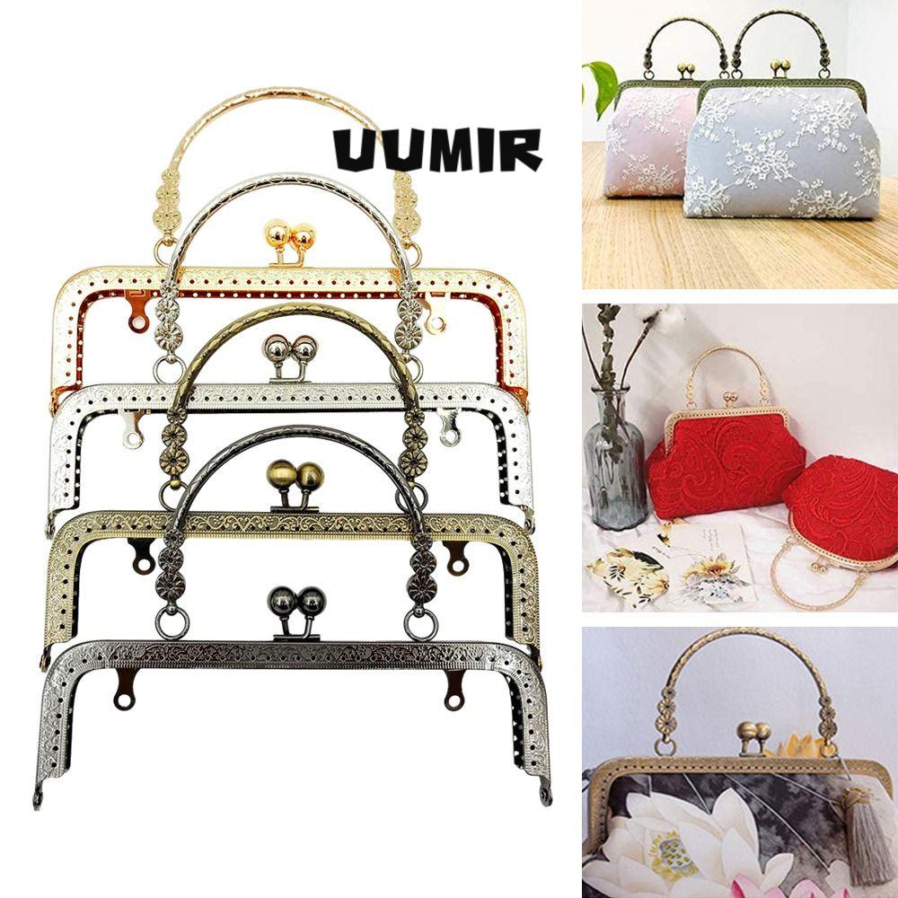 UUMIR Phụ Kiện Khóa Khung Kim Loại Cho Túi Xách Tiện Dụng