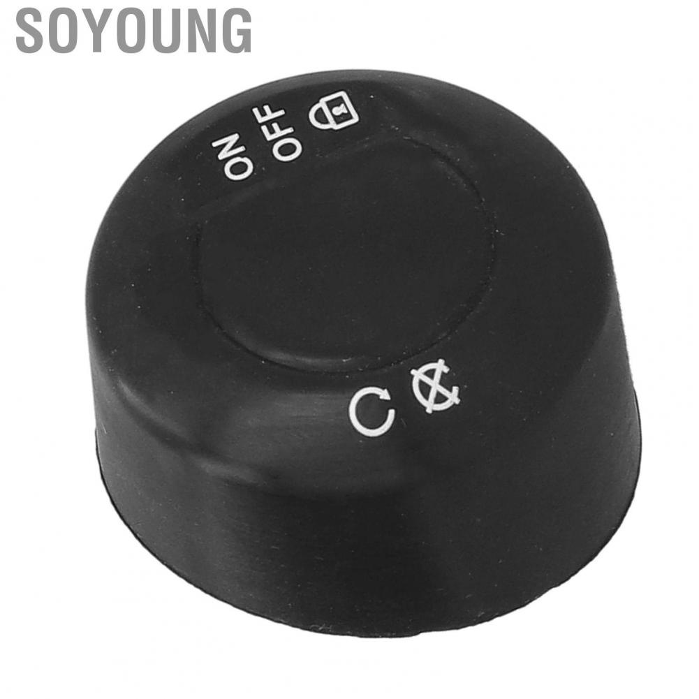 Soyoung Ignition Switch Protective Cap  Wearproof Engine Start Button Cover Scratchproof for Motorcycle