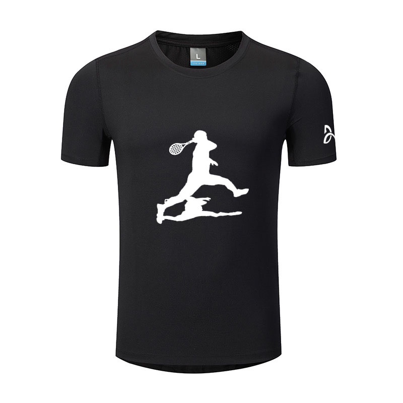 Djokovic Áo Thun cotton Tay Ngắn Cổ Thuyền Phong Cách Thể Thao Mùa Hè Cho Nam Và Nữ