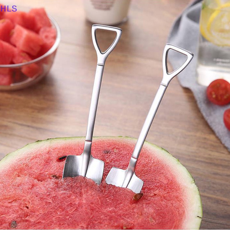 Bộ 4 Muỗng Cà Phê Bằng Thép Không Gỉ Phong Cách Retro