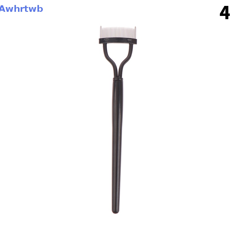 Lược Chải Lông Mày Hai Đầu Bằng Thép Có Thể Gấp Gọn Tiện Lợi