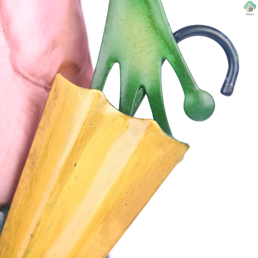 Đồ trang trí Chú Ếch Điêu Khắc Hoạt Hình Lili31 Bằng Kim Loại Trang Trí Bàn Làm Việc